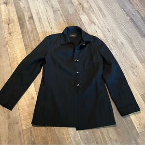 Luciano barbera black blazer size 4
